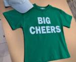 Kids Big Cheers T Shirt - Image 