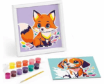 Paint By Numbers Dog and Fox - Image 