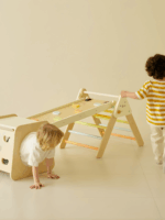 Foldable 5-in-1 Children Triangle Climbing Set - Image 