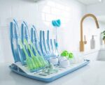 Baby Bottle Drying Rack Foldable - Image 