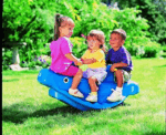 Kids Whale Seesaw Ride Toy - Image 