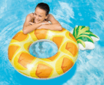 Intex Pineapple Inflatable Tube For Pool - Image 