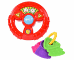 Baby Toy Imitation Steering Wheel With Lights - Image 