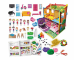 Dollhouse Montessori Learning Set Headu - Image 