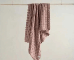 Baby Knitted Cotton Blanket - Image 