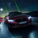 Rechargeable Remote-Controlled Green Roof Laser Lights Set - Image 