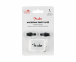 Musician Ear Plugs Noise Protection Fender in Black - Image 
