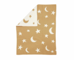 Baby Mustard Moon Star Blanket - Image 