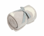 Baby Neutral Moon Star Blanket - Image 