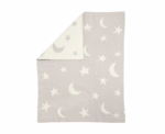 Baby Neutral Moon Star Blanket - Image 
