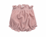 Baby Smock Velvet Dress and Bloomers Set - Image 