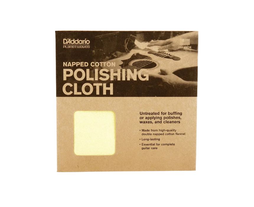 39 D'Addario Instrument Polishing Cloth Cotton PWPC2 - Image 1