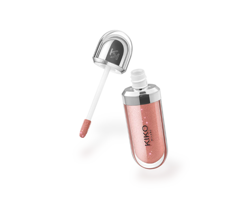 3D Hydra Lip Gloss Pearly Peach Rose Kiko Milano 3D Hydra Lip Gloss Pearly Peach Rose Kiko Milano - Image 1