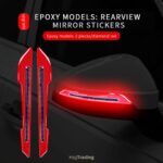 Reflective Mirror Safety Stickers - Image 