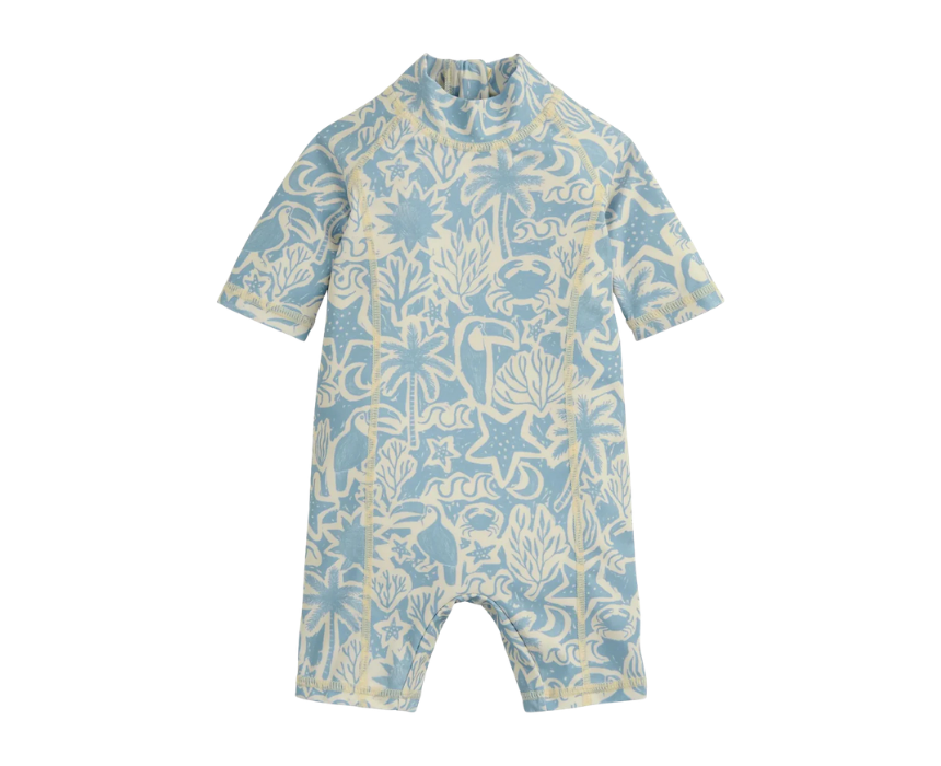4 Baby Boys Toucan Print Rashsuit - Image 1