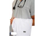 Men's Professional White Lab Coat - Image 