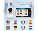 Baby Video Monitor 5 Inch Display HelloBaby - Image 