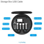 6-in-1 Tech Gadget Storage Box - Image 