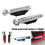 8 LED Wind-Powered Car Lights - Image 