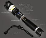 Lumens Rechargeable Tactical LED Flashlight - Image 