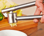 IKEA Stainless Steel Garlic Press - Image 