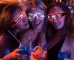 LED Light Up Shutter Glasses - Image 