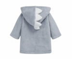 Baby Boys Dinosaur Dressing Gown in Blue - Image 