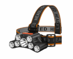 7 LED USB Rechargeable Head Lamp - Image 