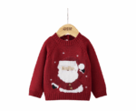 Baby Boys Santa Christmas Jumper - Image 