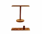 Festive Wooden Ring Toss Game - Image 