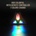 Shark Antenna LED Light with Remote - Image 