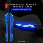 Reflective Mirror Safety Stickers - Image 
