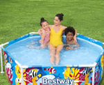 Above Ground Swimming Pool With Shade Bestway - Image 