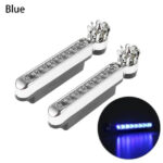 8 LED Wind-Powered Car Lights - Image 