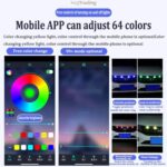 RGB App-Controlled Front Grille Lights - Image 