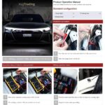 RGB LED Hood Light Strip 180cm - Image 