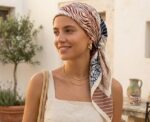 Patchwork Print Square Scarf - Image 