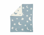 Baby Moon Star Blanket in Blue - Image 