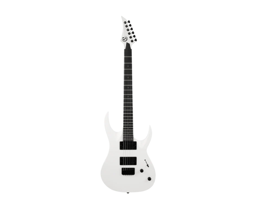 56 Electric Guitar for Metal in White - Image 1