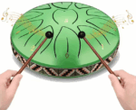 Steel Tongue Drum 11-Note - Image 