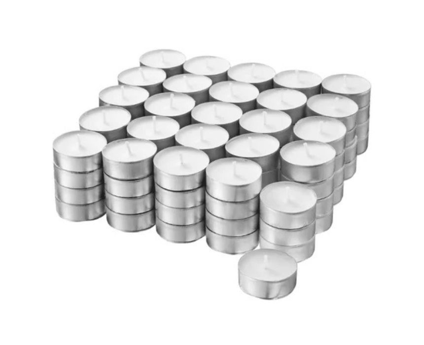 57 IKEA Unscented Tealight - Image 1