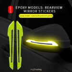 Reflective Mirror Safety Stickers - Image 