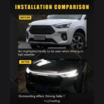 Dynamic LED Hood Light Strip - Image 