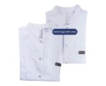 Women's Tailored White Lab Coat - Image 