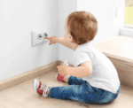 Electrical Outlet Safety Cover - Image 