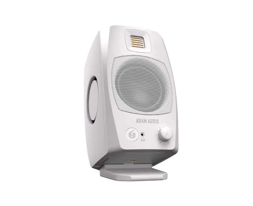 64 ADAM Audio D3V Desktop Monitors in White - Image 1