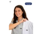 Women's Tailored White Lab Coat - Image 