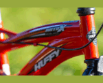 HUFFY MOTO X BIKE IN RED AND BLACK - Image 