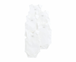 Baby Organic Sleeveless Bodysuits in White - Image 