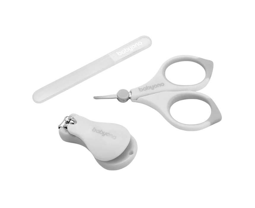 72 Baby Nail Care Set in Grey - Image 1